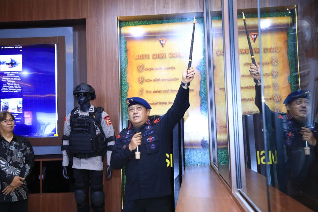 Peresmian Wisata Juang Korps Brimob Polri, Sarana Edukasi Sejarah Perjuangan Polri