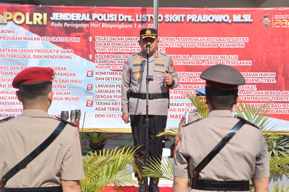 Kapolresta Tangerang Pimpin Sertijab Kasat Reskrim, Kompol Septa Badoyo Gantikan Kompol Arief