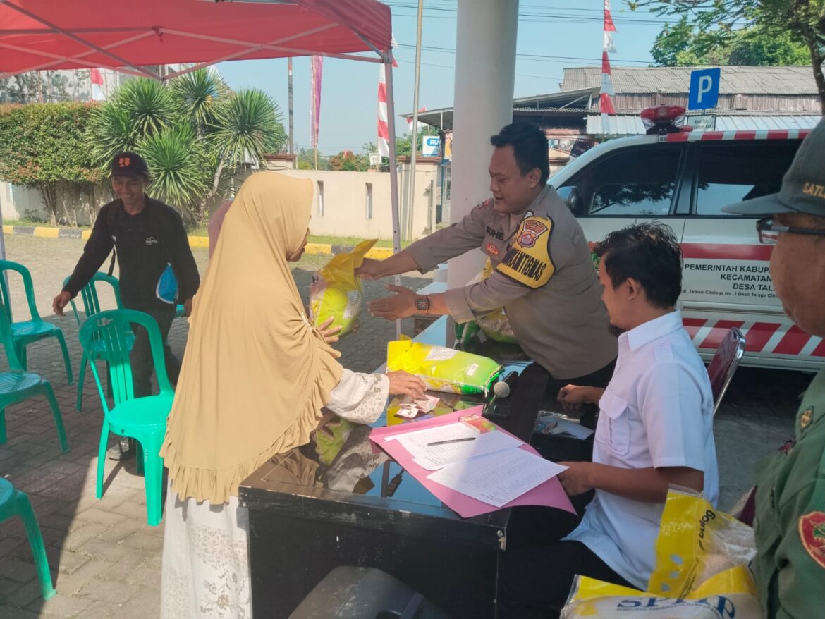 Polresta Tangerang Gelar Gerakan Pangan Murah, 1,2 Ton Beras Ludes Terjual