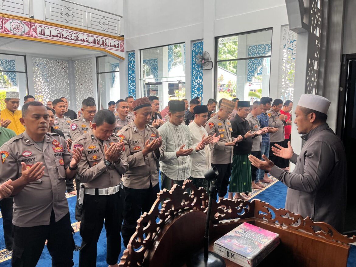 Polres Garut Gelar Salat Gaib Doakan Affan Kurniawan