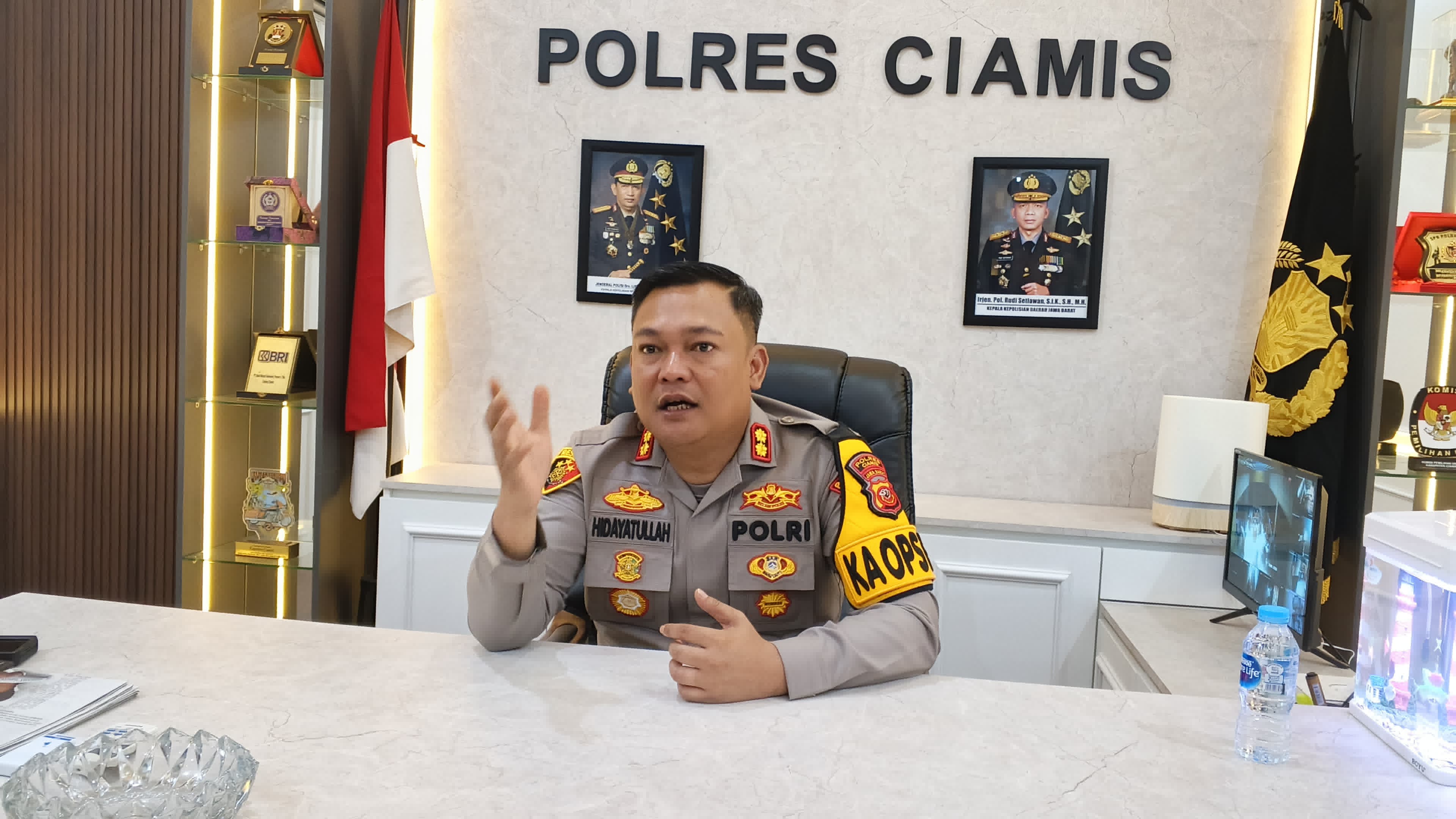 Polisi Tangkap 38 Provokator di Aksi Solidaritas Ojol Ciamis, Sebagian Besar dari Luar Daerah