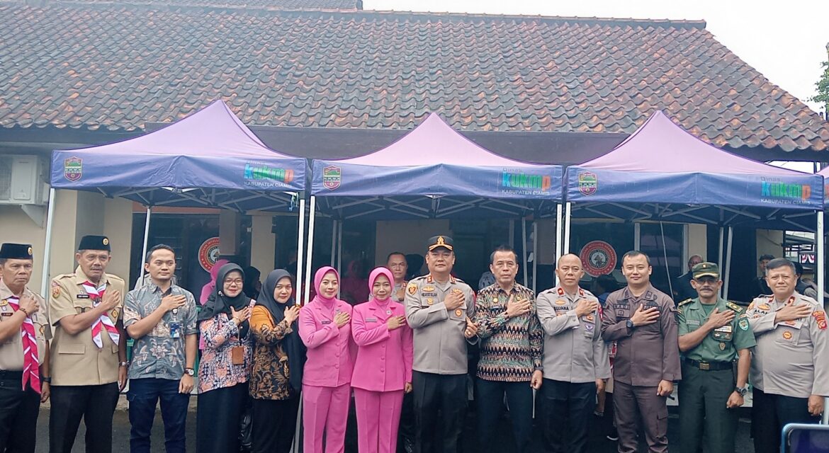 Jaga Harga dan Pasokan, Polres Ciamis Gelar Pangan Murah Serentak