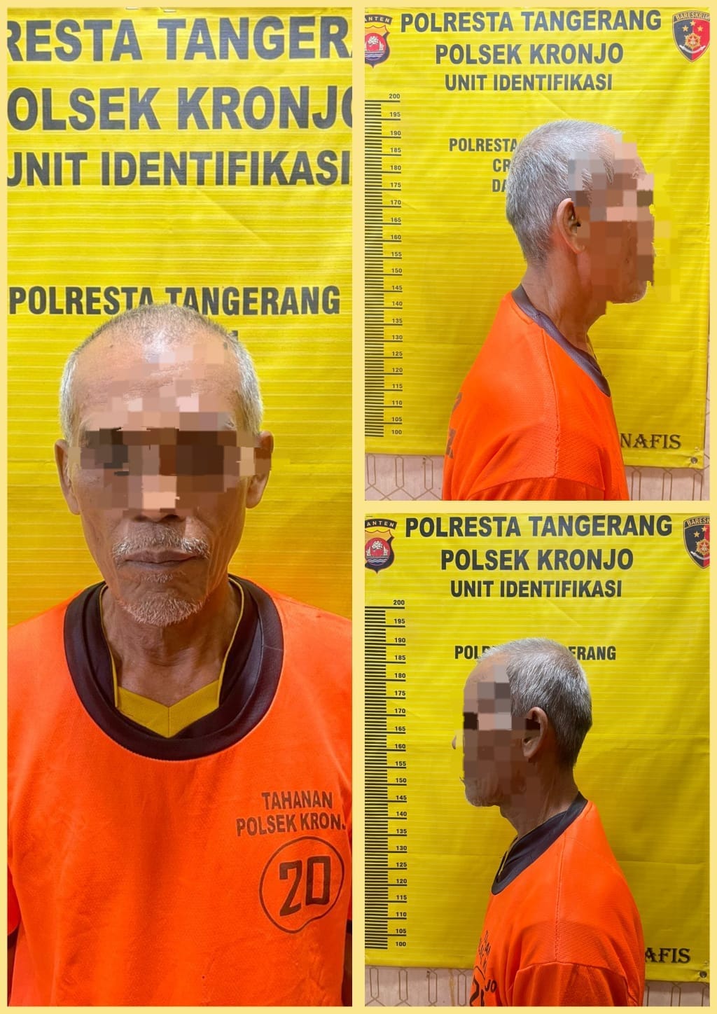 Polsek Kronjo Ungkap Kasus Penganiayaan Pasutri Disiram Cairan Kimia