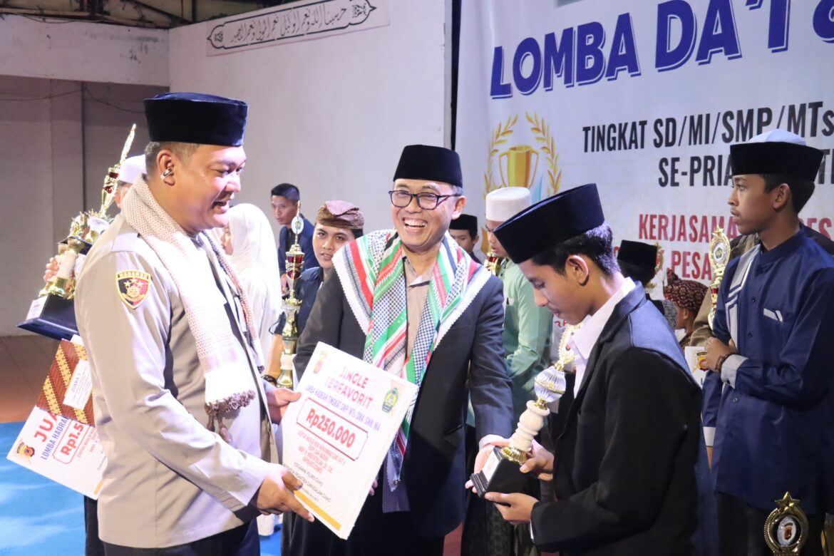 Polres Ciamis dan Ponpes Darussalam Ciptakan Generasi Emas Melalui Gebyar Maulid Nabi