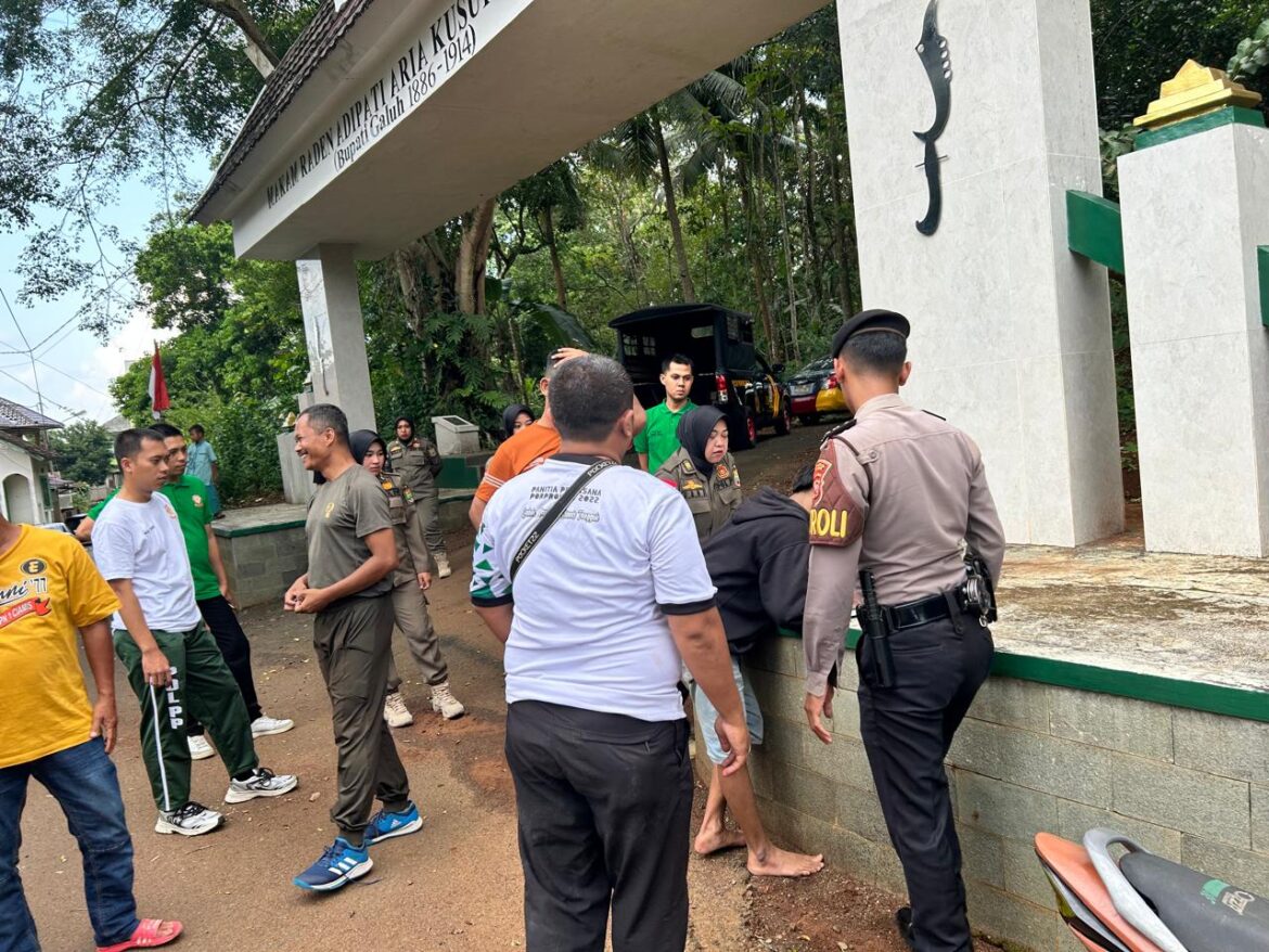 Respons Cepat Polres Ciamis dan Satpol PP Atasi Gangguan Warga di Gunung Galuh Lembur Balong