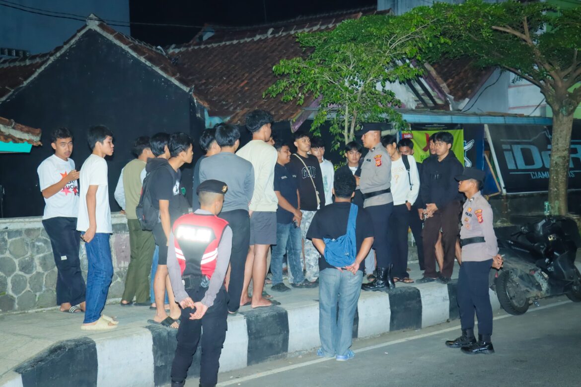 Implementasi Maklumat Kapolda Jabar, Polres Ciamis Gelar Patroli KRYD Skala Besar