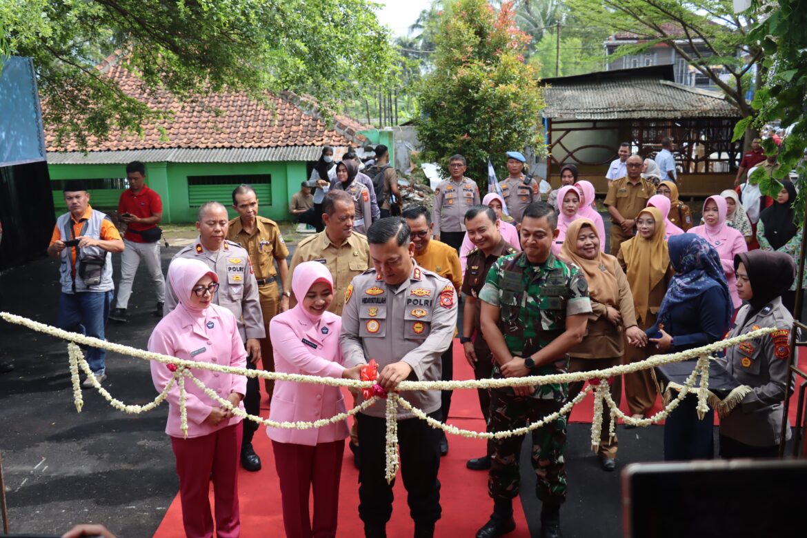 Launching Program Makan Bergizi Gratis (MBG) SPPG Dapur Sehat Kemala Polres Ciamis
