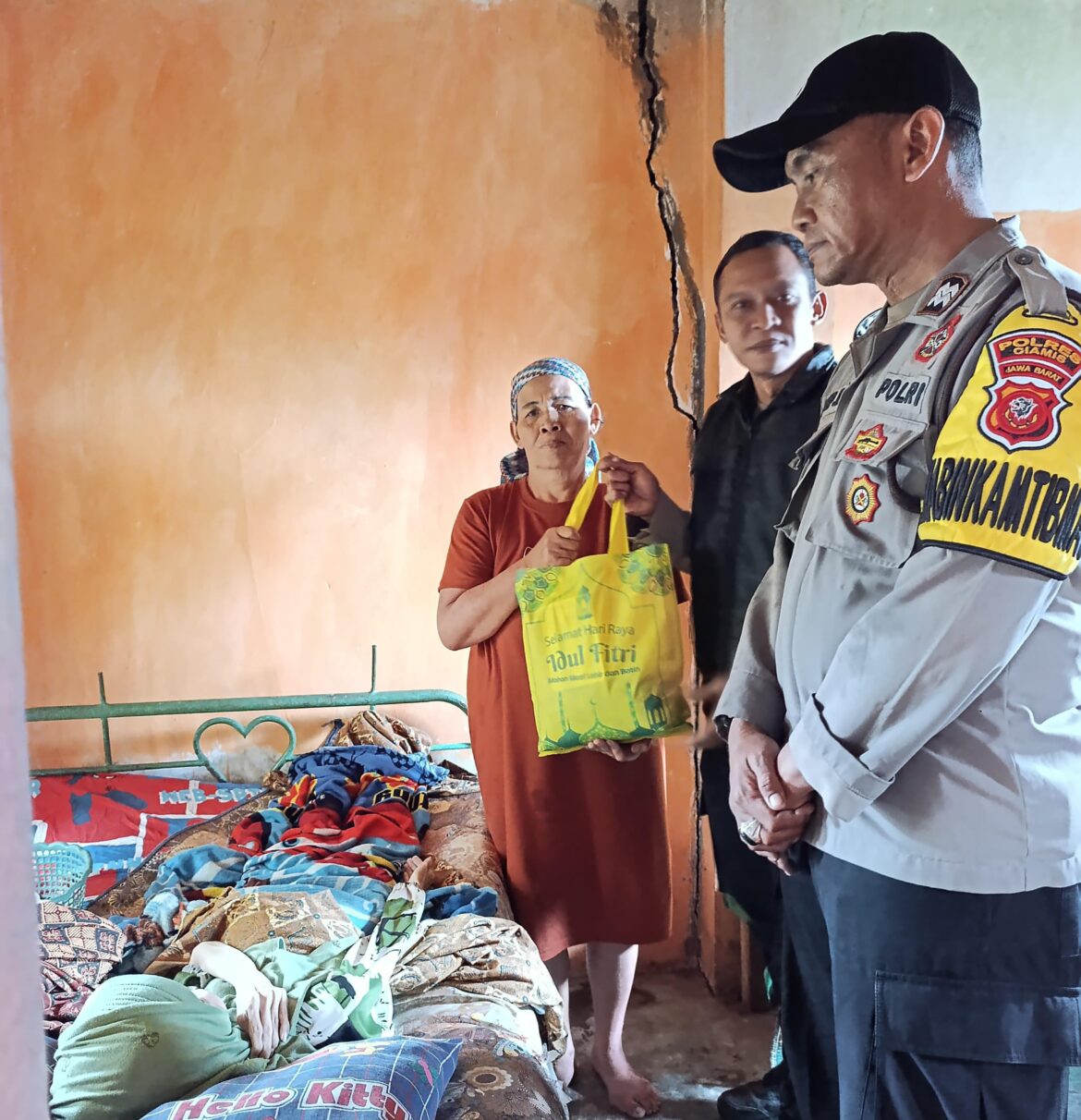 Perkuat Sinergitas, Polsek Cikoneng Polres Ciamis Koorkom ke Warga Sirnagalih Desa Gunungcupu