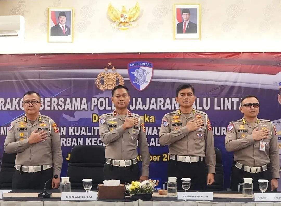 Rakor Bersama Ditlantas Polda Jajaran T.A 2025, Dirgakkum Korlantas Polri Ungkap Penurunan Angka Fatalitas dan PPGD Laka Lantas