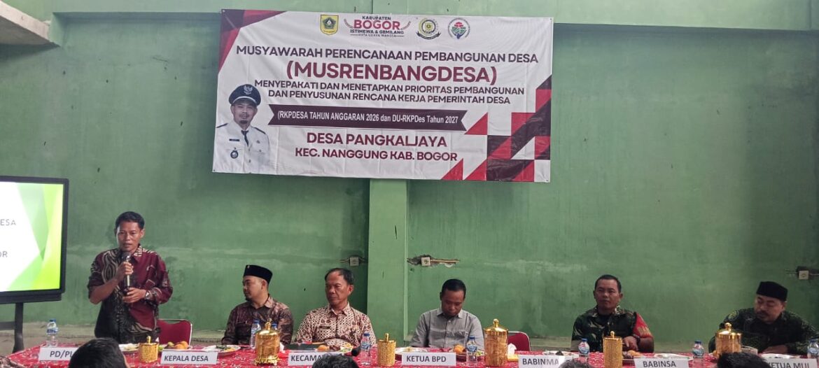 Pemdes Pangkal Jaya Gelar MUSRENBANGDES RKPDes Tahun 2026/2027