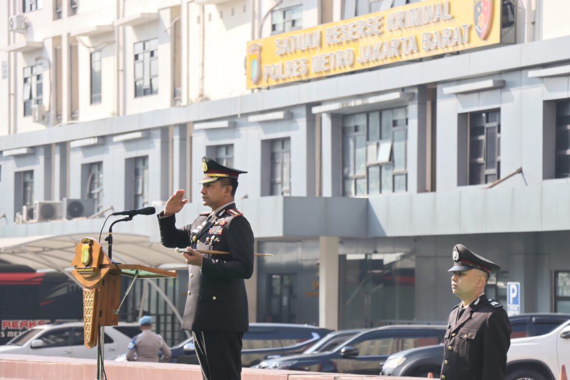 326 Personel Polres Metro Jakarta Barat Ikuti Upacara Hari Kesaktian Pancasila 2025