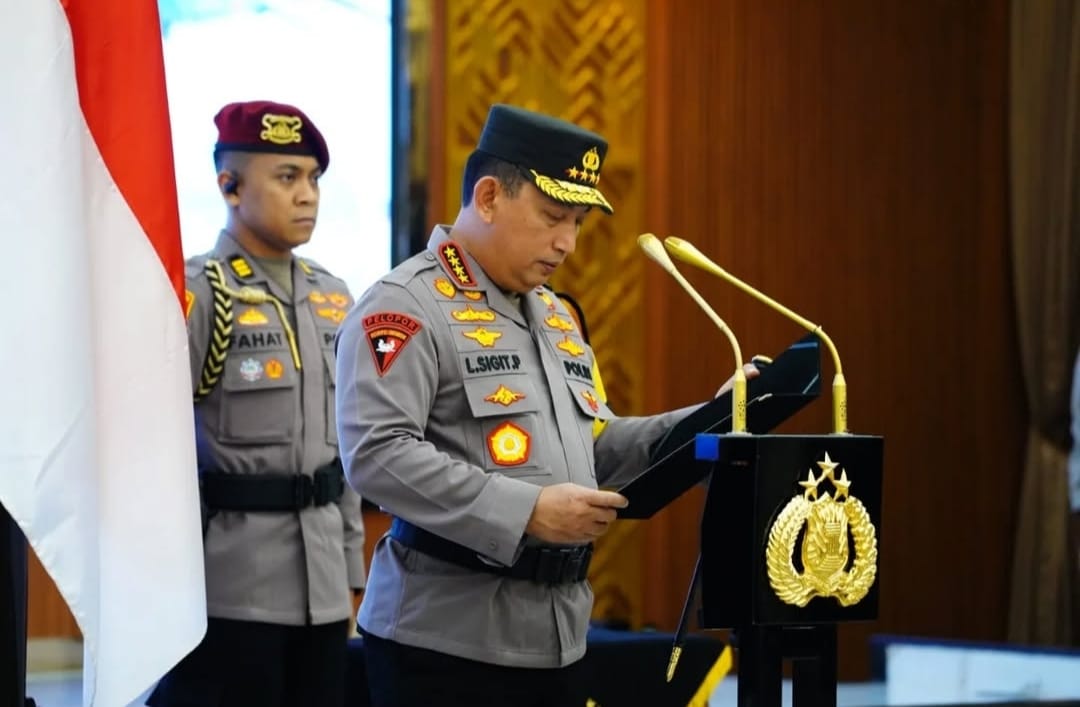 27 Perwira Tinggi Polri Naik Pangkat, 4 Naik Menjadi Komjen