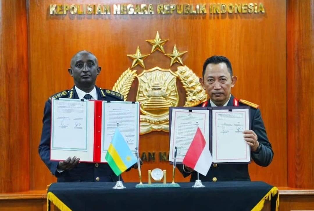 Kapolri dan Kepala Kepolisian Rwanda Perkuat Kerja Sama Berantas Kejahatan Transnasional