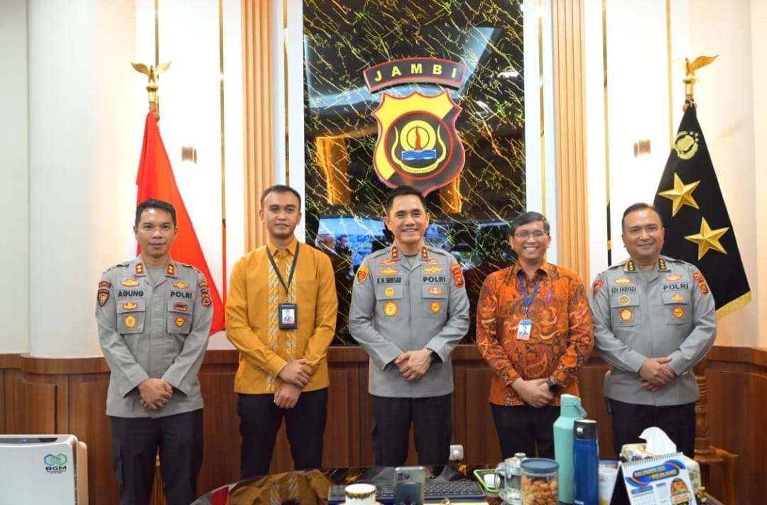 Kapolda Terima Audiensi Bank Indonesia Jambi, Pererat Sinergitas Menjaga Stabilitas dan Keamanan Daerah