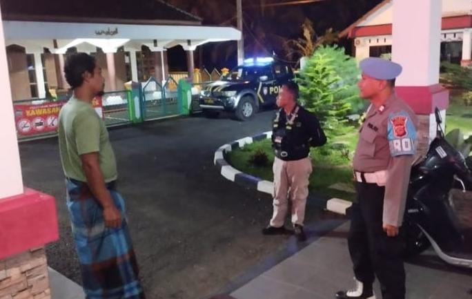 Berikan Rasa Nyaman, Polsek Sukadana Polres Ciamis Patroli KRYD Hingga Pemukiman Warga