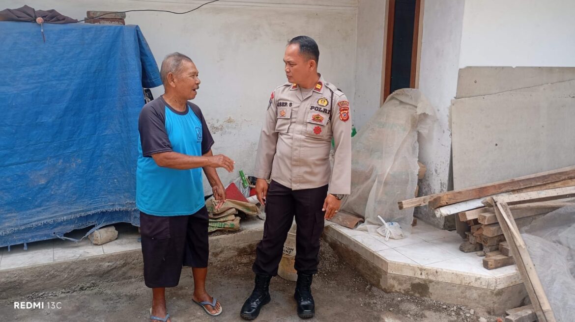Perkuat Sinergitas, Polsek Cikoneng Polres Ciamis Koorkom ke TOMAS di Desa Sukasenang