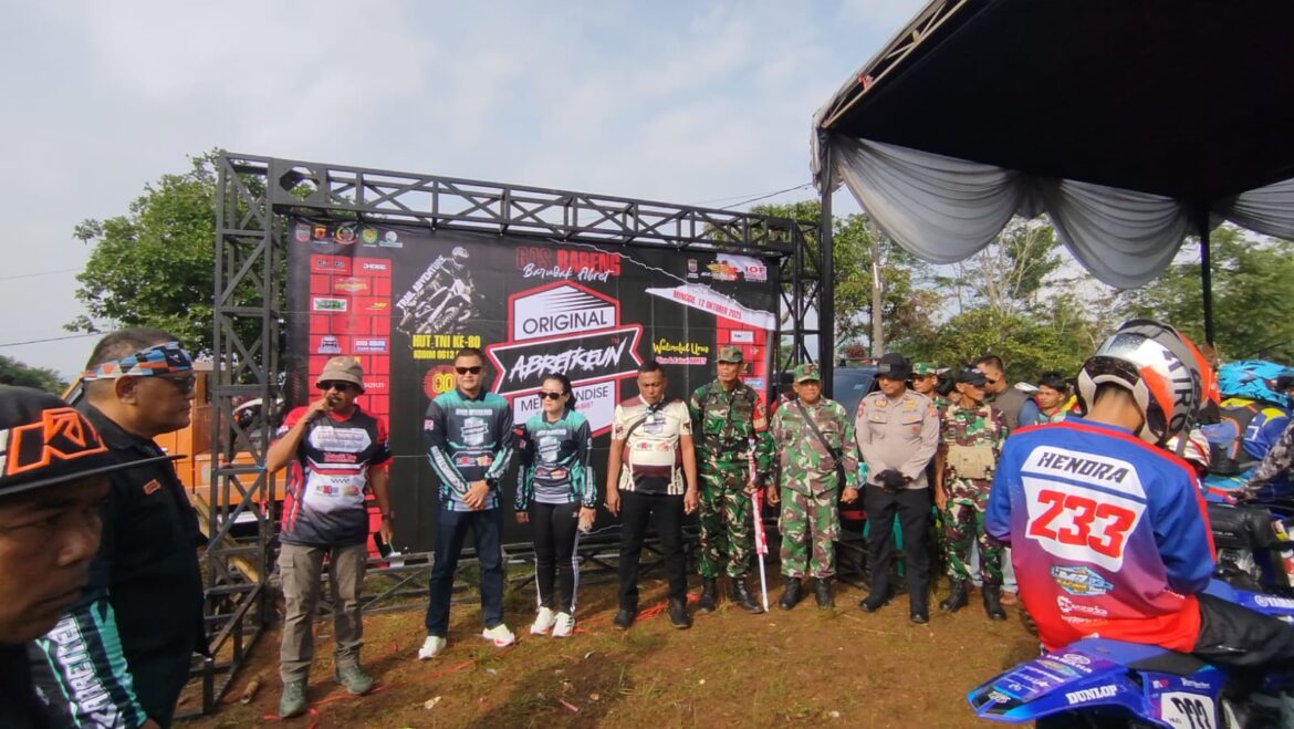 Polsek Kawali Berikan Pengamanan Kegiatan Adventure Gas Bareng Barudak Abret