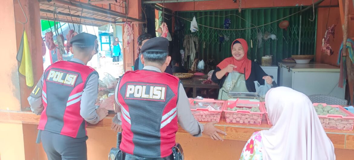 Polres Ciamis Lakukan Patroli Pemantauan Harga dan Ketersediaan Bahan Pokok, Pastikan Stabilitas Pasar Aman dan Kondusif