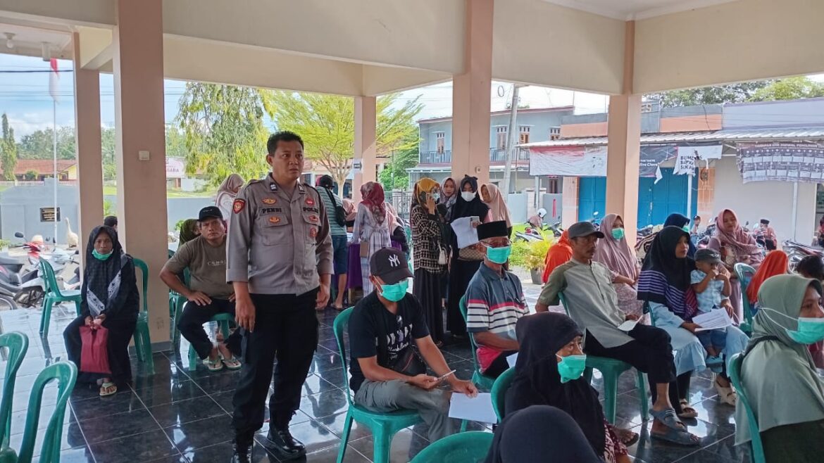 Polsek Lakbok Dukung Upaya Pencegahan dan Penanganan TBC di Wilayah Desa Sukanagara