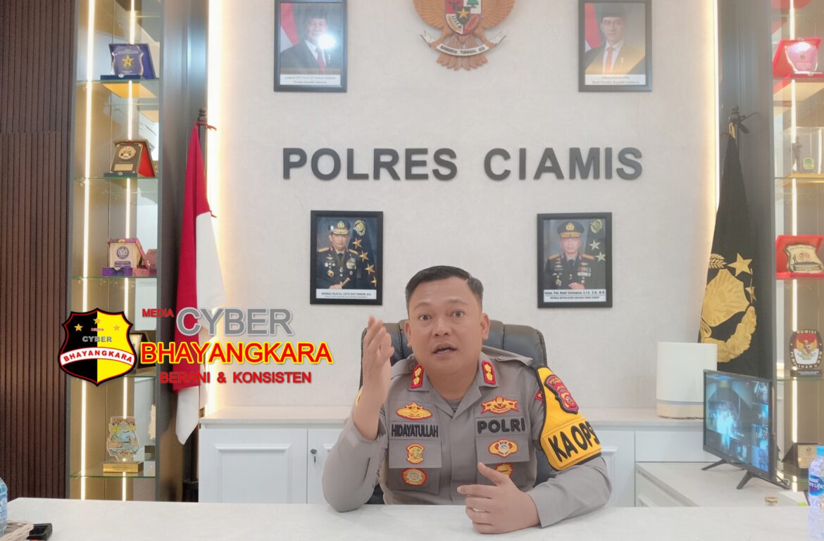 Kapolres Ciamis Ajak Warga dan Bhabinkamtibmas Waspada Musim Hujan, Jaga Alam, Selamatkan Sesama