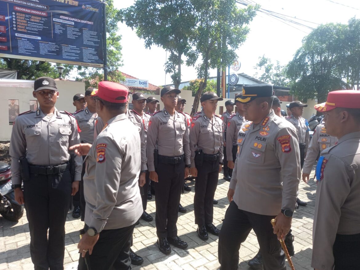 Kapolresta Tangerang dan Ka SPN Mandalawangi Polda Banten Kunjungi Polsek Panongan