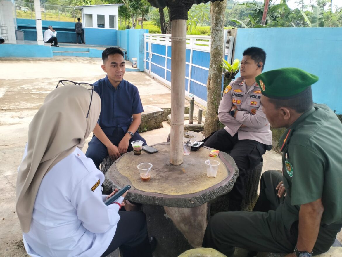 Koorkom Bareng Tomas, Kapolsek Cihaurbeuti: Mari Jaga Kamtibmas Tetap Kondusif