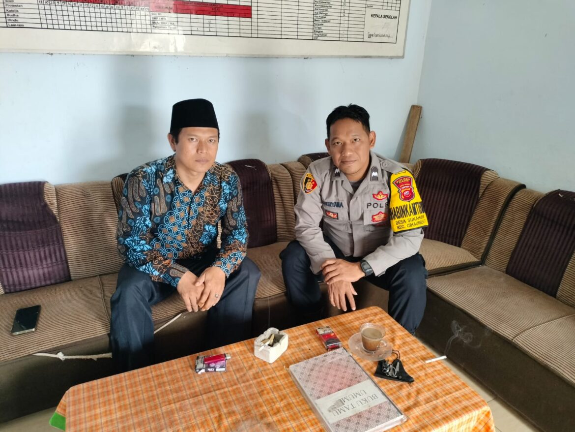 Polsek Cihaurbeuti Dorong Ketahanan Pangan dan Wujudkan Kamtibmas Kondusif Melalui Giat Sambang dan Silaturahmi
