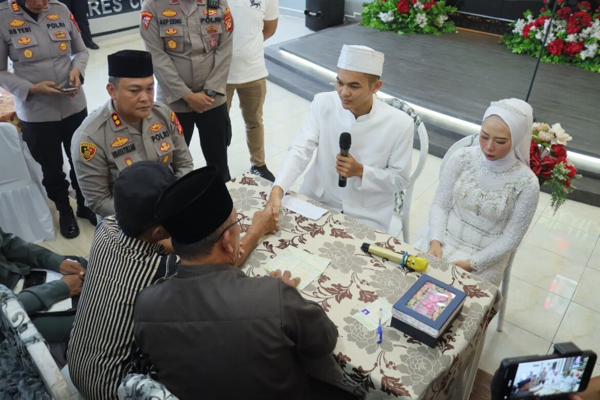 Tak Sekadar Menegakkan Hukum, Polres Ciamis Hadirkan Sentuhan Kemanusiaan Lewat Fasilitasi Pernikahan Tersangka