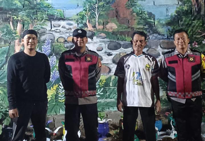 Cipkon Kamtibmas, Polsek Rajadesa Polres Ciamis Patroli Dialogis Hingga ke Pemukiman Warga