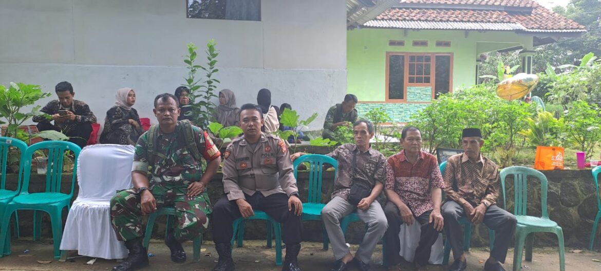 Perkuat Sinergitas, Polsek Cisaga Polres Ciamis Koorkom Kamtibmas ke Tokoh Sukahurip