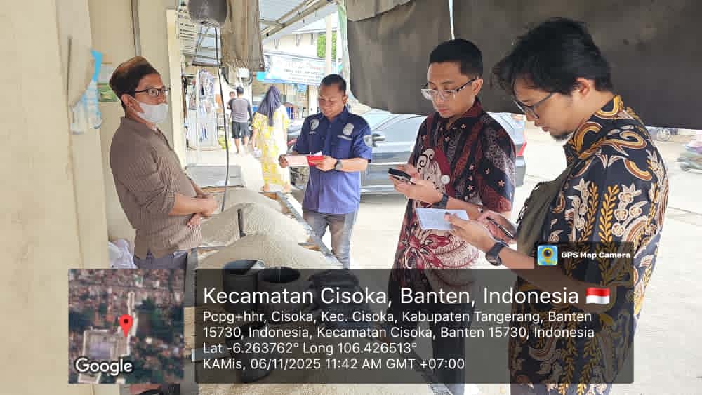 Unit Krimsus Satreskrim Polresta Tangerang Turun ke Pasar, Cek Harga dan Stok Beras