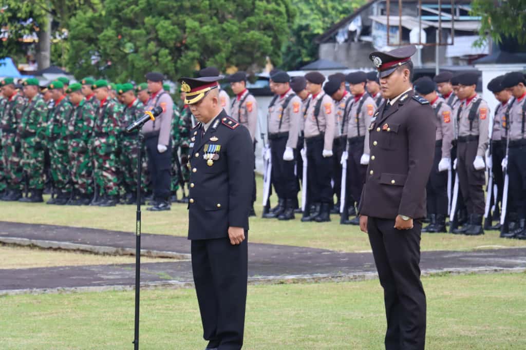 Wujud Penghormatan dan Keteladanan, Polri Pimpin Upacara Ziarah dan Tabur Bunga di TMP Imbanagara Ciamis