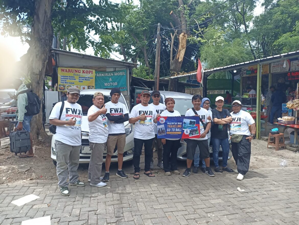 Start dari Jakarta, Ketum Lepas Rombongan FWJI On The Road Traveling Go To Bali