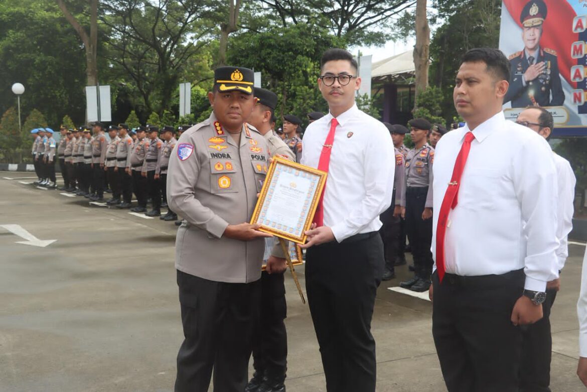 Bongkar Jaringan Narkoba Antarprovinsi, Polsek Panongan Diganjar Penghargaan