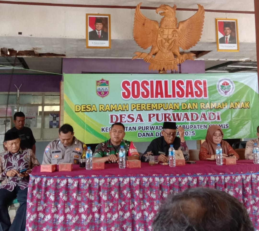 Perkuat Sinergitas, Polsek Lakbok Polres Ciamis Korkom Kamtibmas di Acara Ramah Perempuan dan Anak