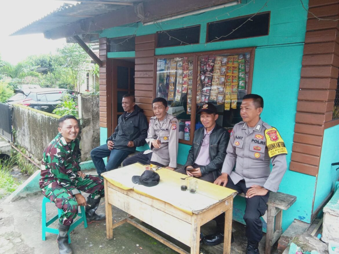 Polsek Kawali Gelar Patroli Dialogis, Kapolres Ciamis Tekankan Pentingnya Kehadiran Polisi di Tengah Masyarakat