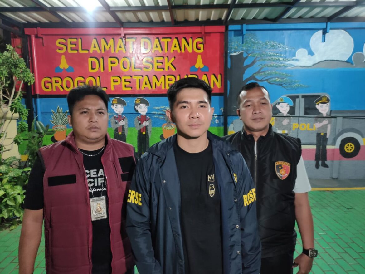Pria 25 Tahun Ditangkap Unit Reskrim Grogol Petamburan atas Kasus Pornografi Elektronik