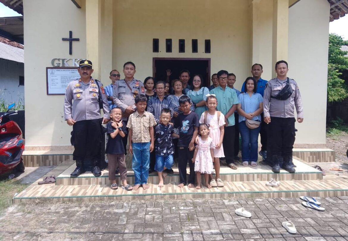 Polsek Lakbok Berikan Pengamanan: Wujud Komitmen Kepolisian Menjaga Keamanan Ibadah Umat Beragama