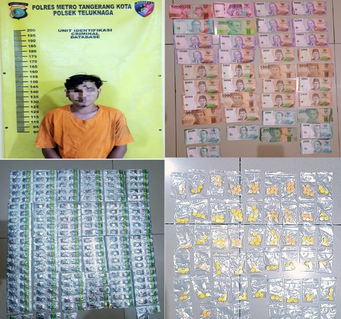 Polsek Teluknaga Ungkap Peredaran Obat Daftar G Tanpa Izin Edar