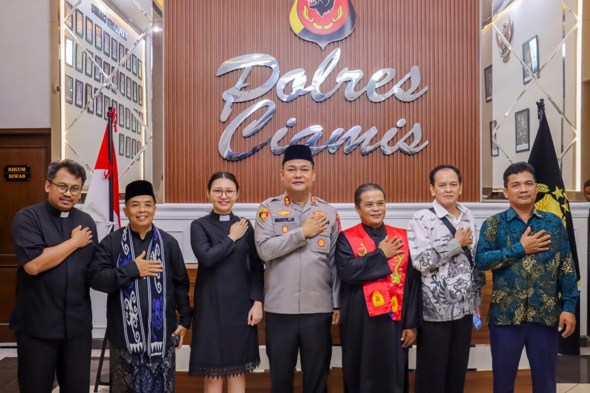 Bersama Lintas Agama, Polres Ciamis Gelar Do’a Bersama Bagi Korban Banjir dan Bencana Alam di Aceh dan Sumatra