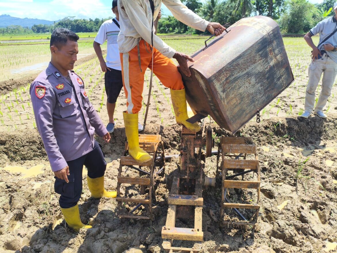 Polsek Pamarican Tangani Cepat Kasus Pencurian Empat Mesin Traktor, Kapolres Tekankan Pentingnya Respons Cepat dan Kepastian Rasa Aman bagi Petani