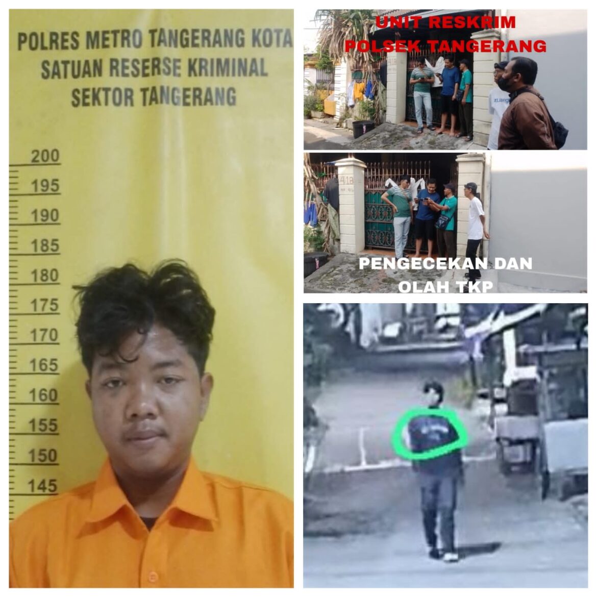 Polsek Tangerang Berhasil Ungkap Kasus Curanmor, Satu Pelaku Diamankan dalam Operasi Non TO Ops Sikat Jaya 2025