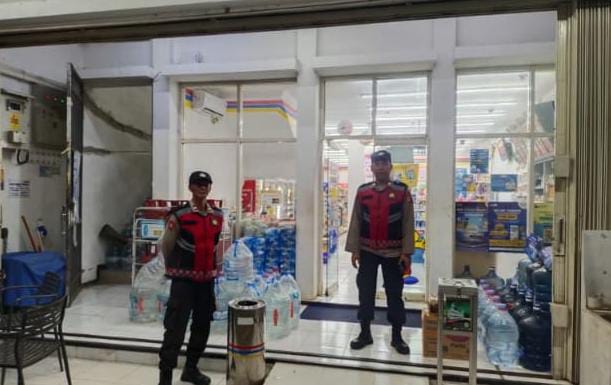 Cipkon Kamtibmas, Polsek Cisaga Polres Ciamis Patroli ke Kawasan Obvit dan Keramaian