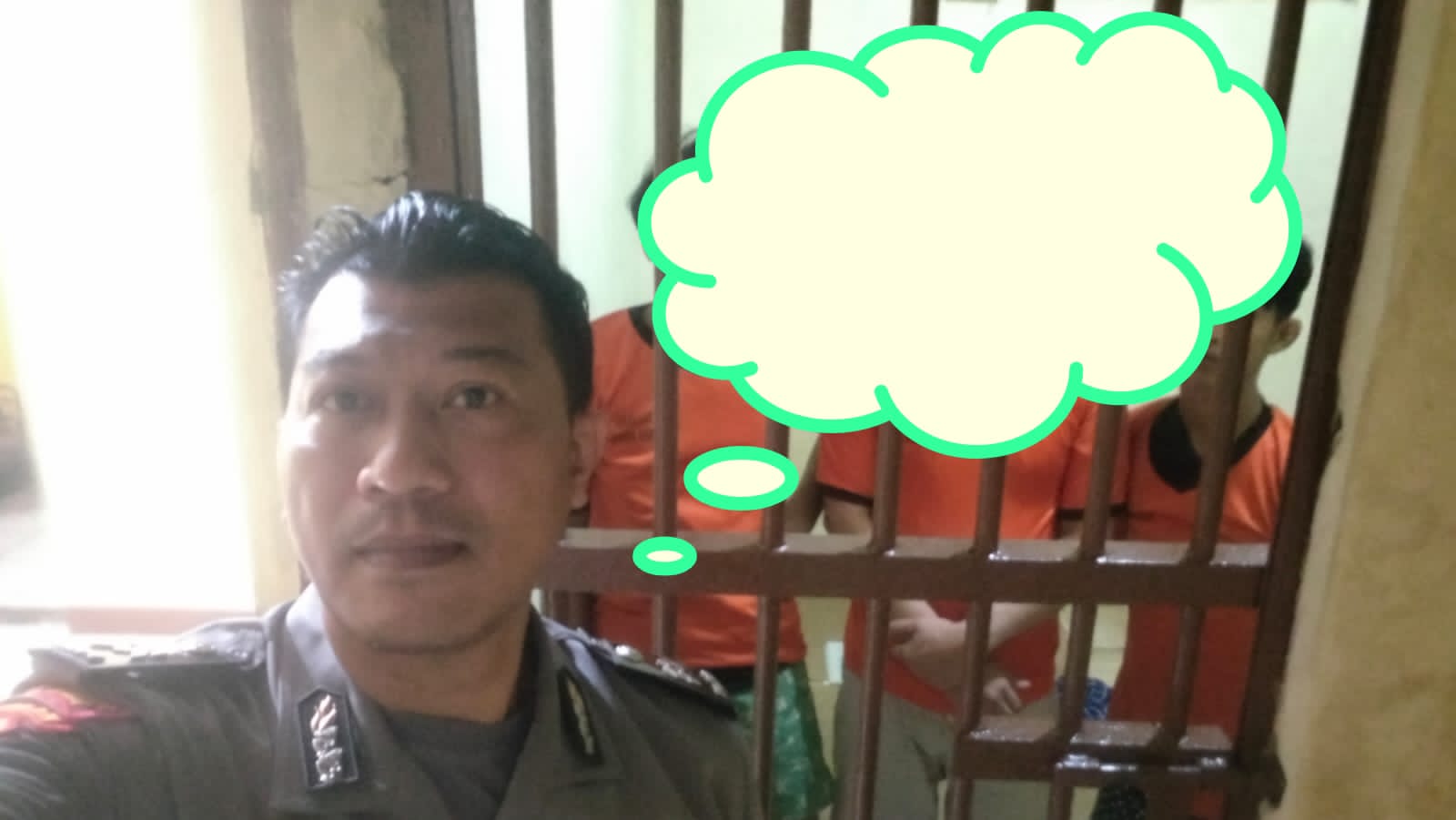 Polsek Kronjo Gelar Pengecekan Rutin Tahanan