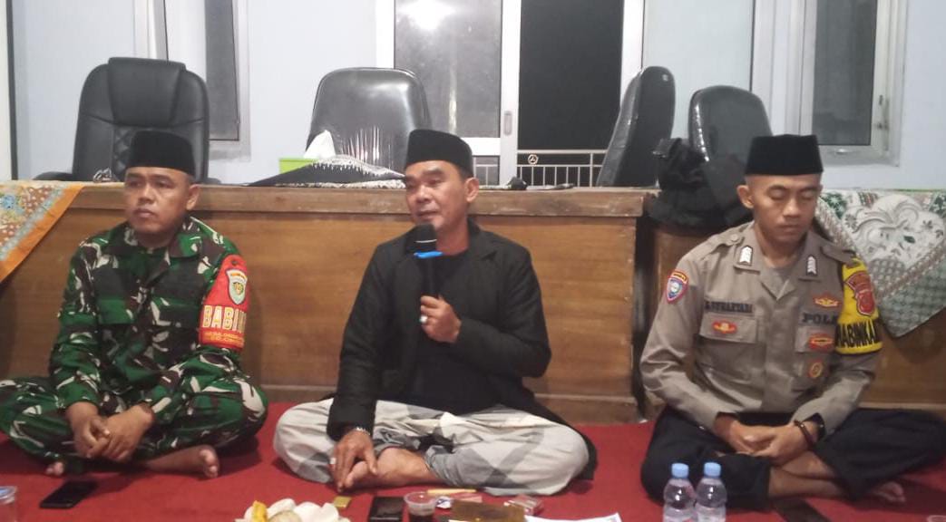 Polsek Cikoneng Perkuat Kehadiran Polri di Tengah Masyarakat Melalui Kegiatan Keagamaan Tawasul Bulanan Desa Gegempalan