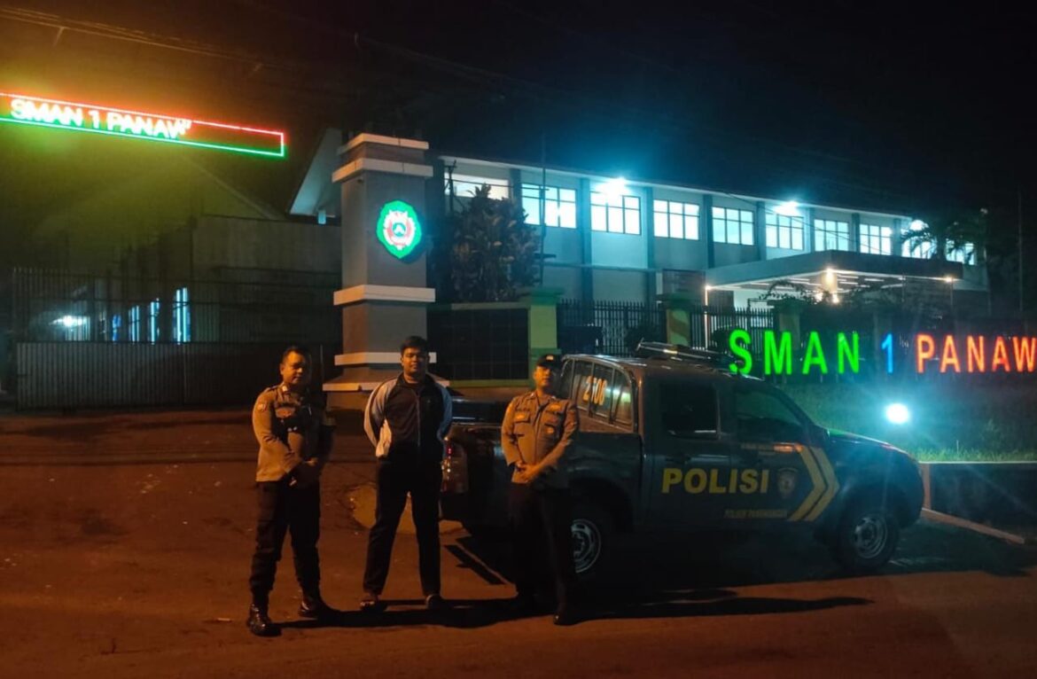 Berikan Rasa Nyaman, Polsek Panawangan Intens Patroli KRYD di Malam Hari