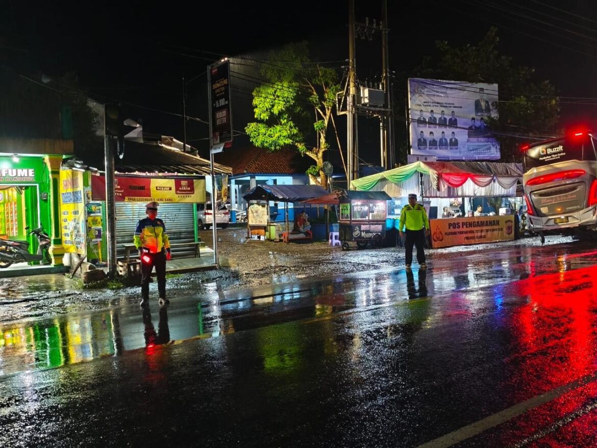 Arus Lalin Jelang Malam Natal, Satlantas: Wilkum Polres Ciamis Masih Terpantau Ramai Lancar