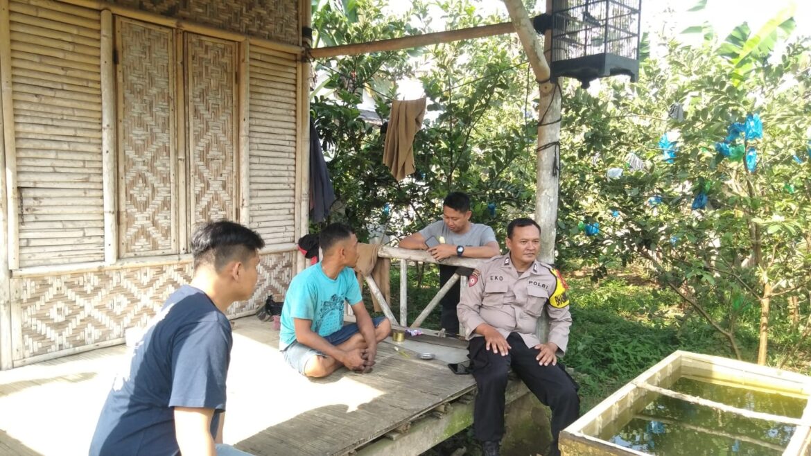 Bhabinkamtibmas Polsek Cijeruk Intensifkan Sambang Warga, Perkuat Deteksi Dini dan Kamtibmas