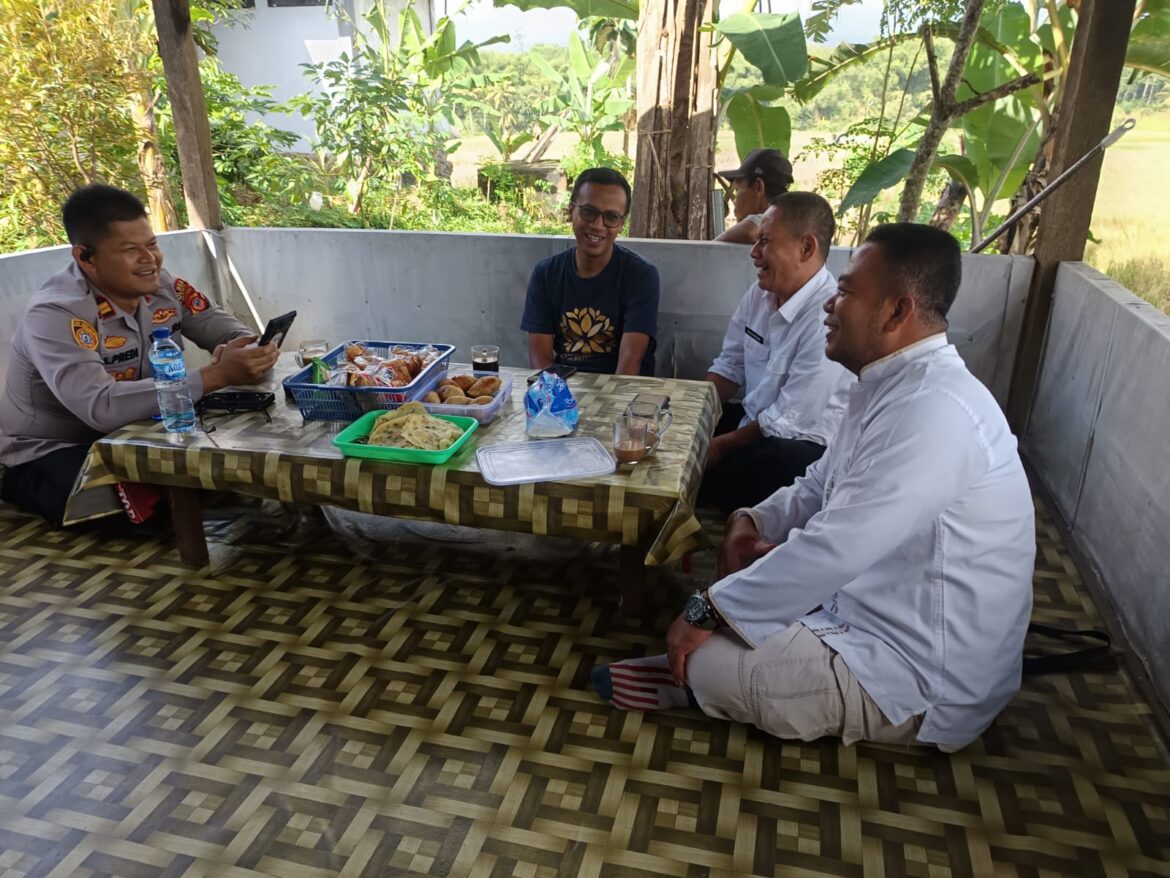 Kapolsek Cihaurbeuti Perkuat Sinergi dengan TKSK, Polri Tingkatkan Upaya Pencegahan Gangguan Kamtibmas