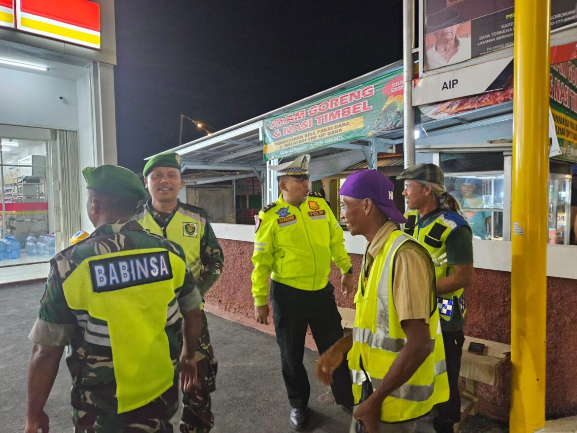 Ops Lilin Lodaya 2025, Pos Pam Cisaga Polres Ciamis Intens Patroli Biru di Objek Vital